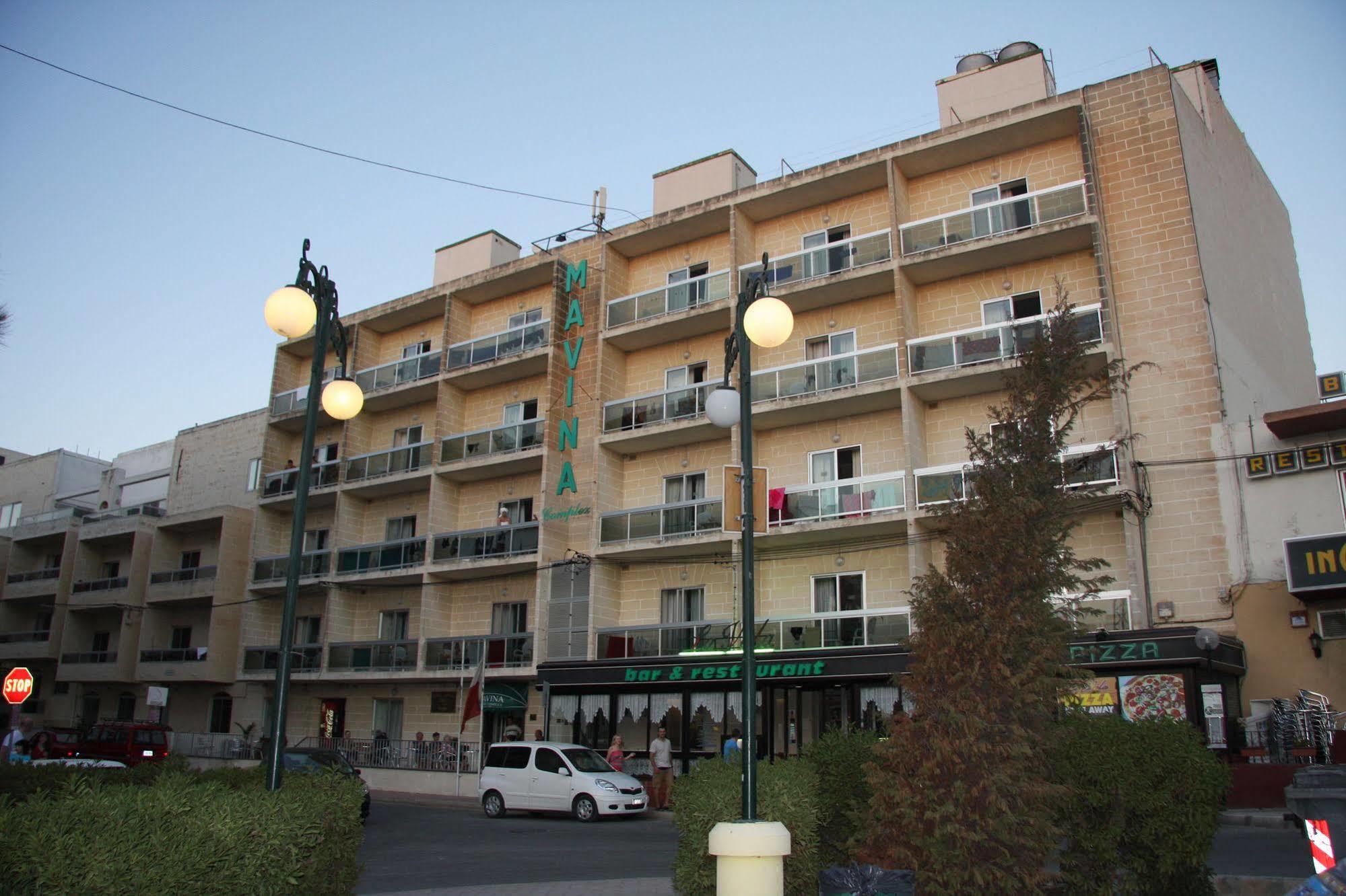 Mavina Hotel & Apartments Buġibba Eksteriør billede